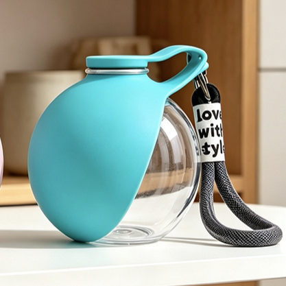 Botella Portátil para Agua y Paseos