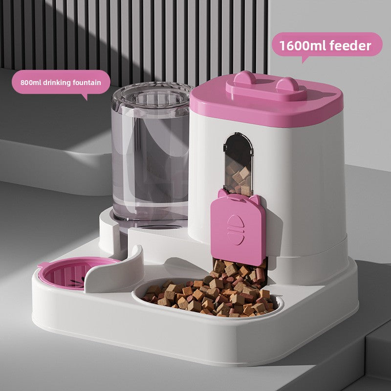 Comedero y Bebedero Automático 2 en 1 para Mascotas